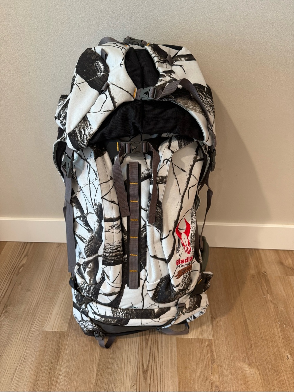 Badlands White & Black Camo Rucksack Backpack for Men